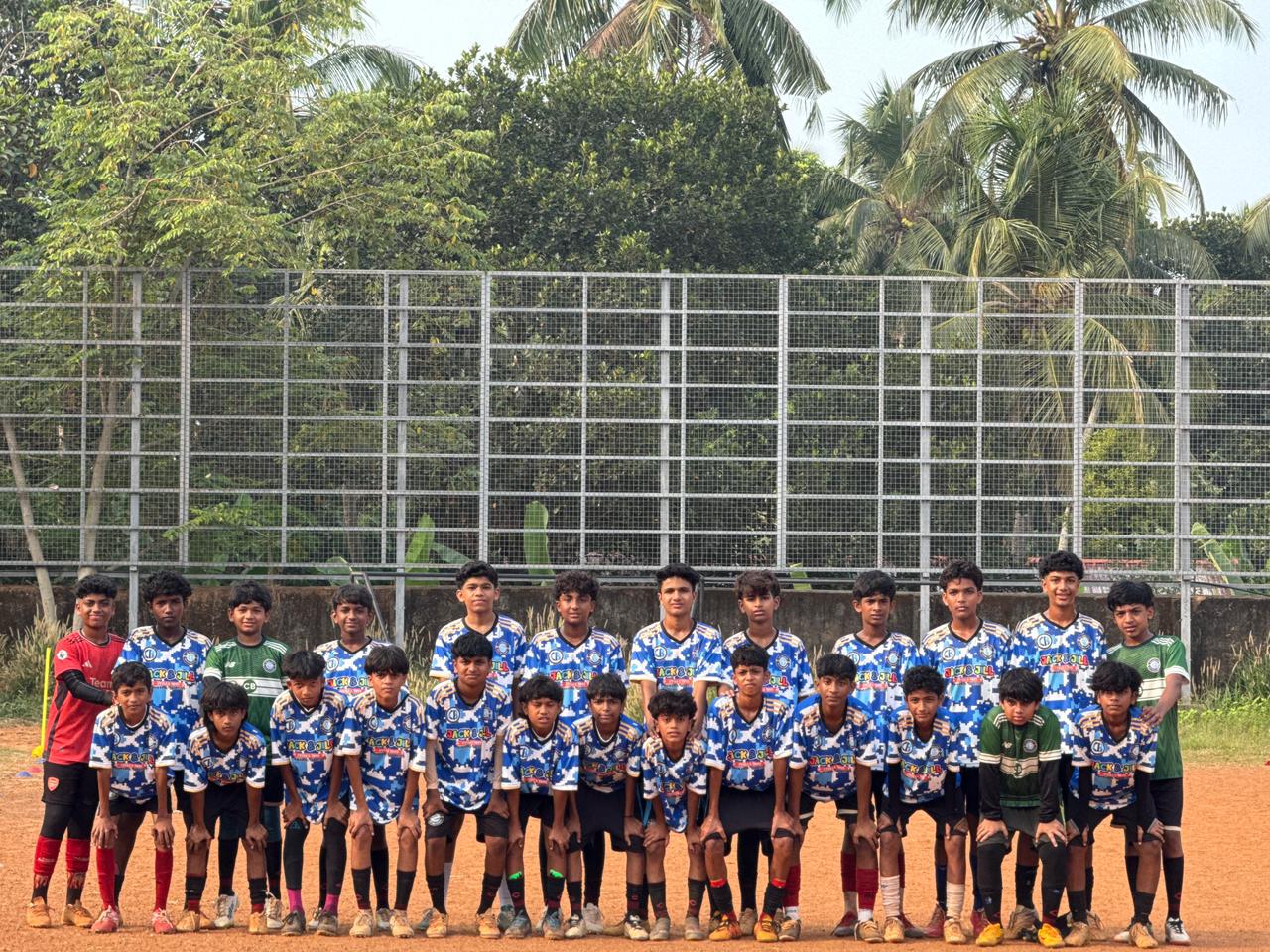 GCC Chalissery Youth squad identity
